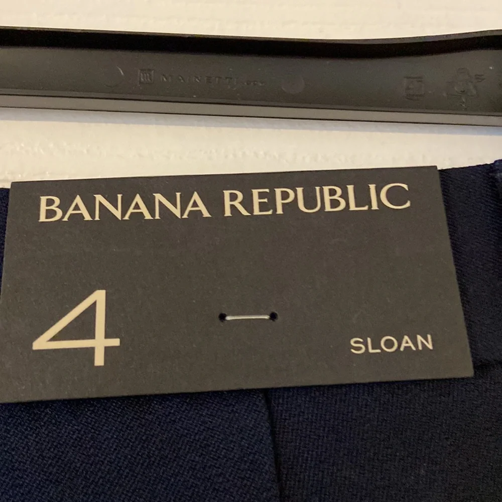 Banana Republic Sloan skinny Fit thru hip and thigh ankle length pants brand new - Picture 4 of 12